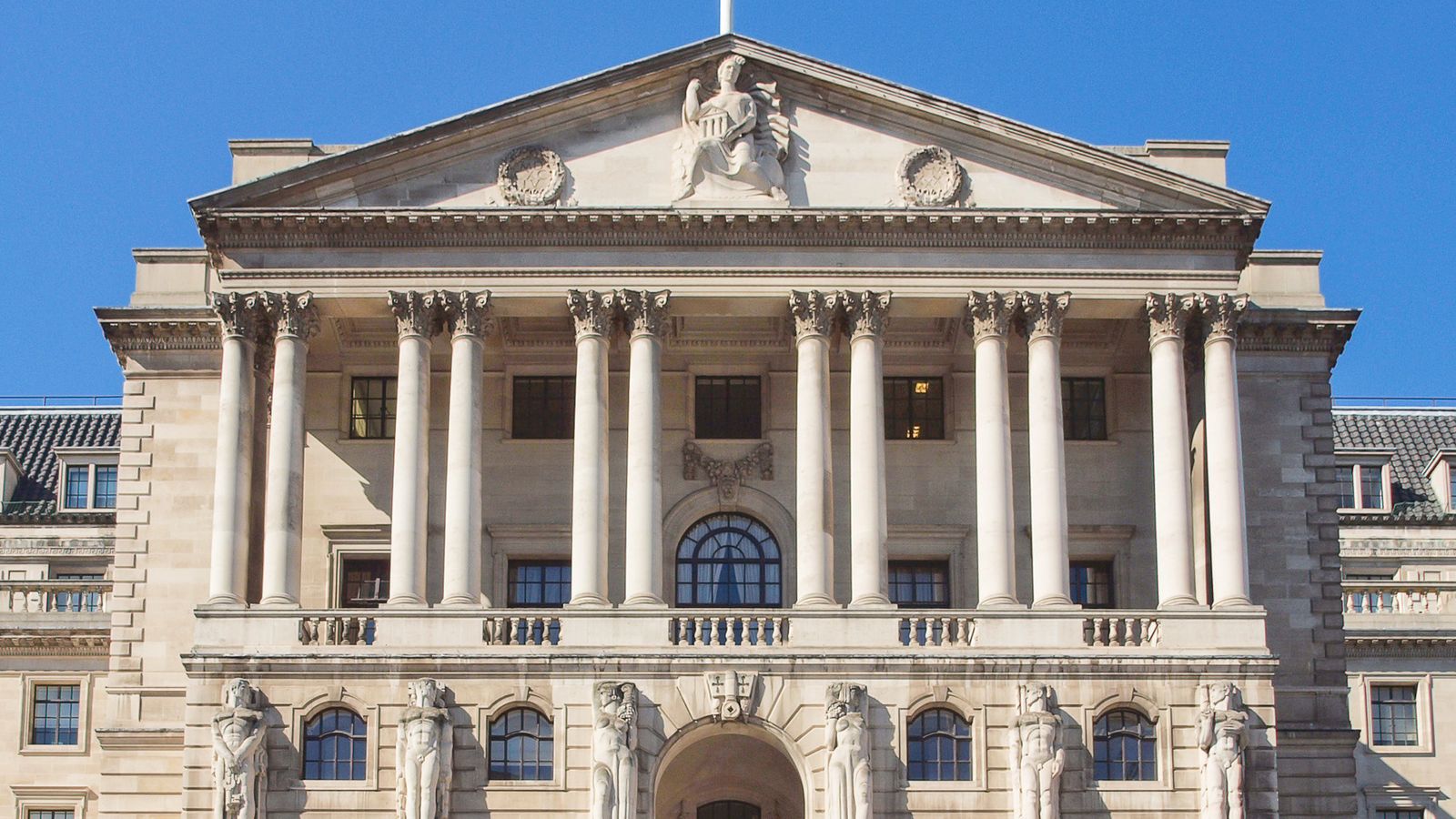 Bank of England building in London, illustrating the central bank's review of prime brokers' Asian equity exposure