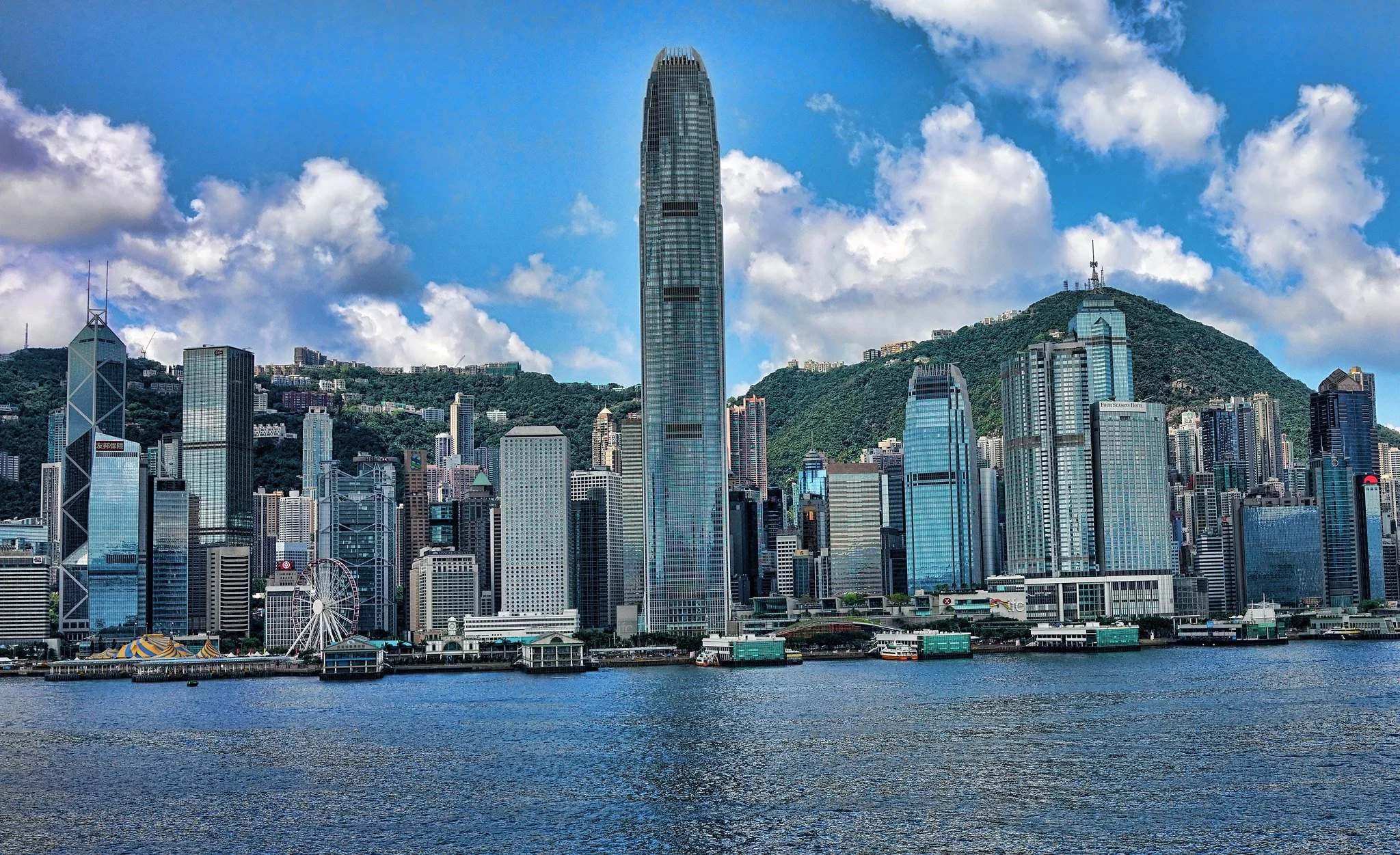 Hong Kong Skyline and Victoria Harbour
