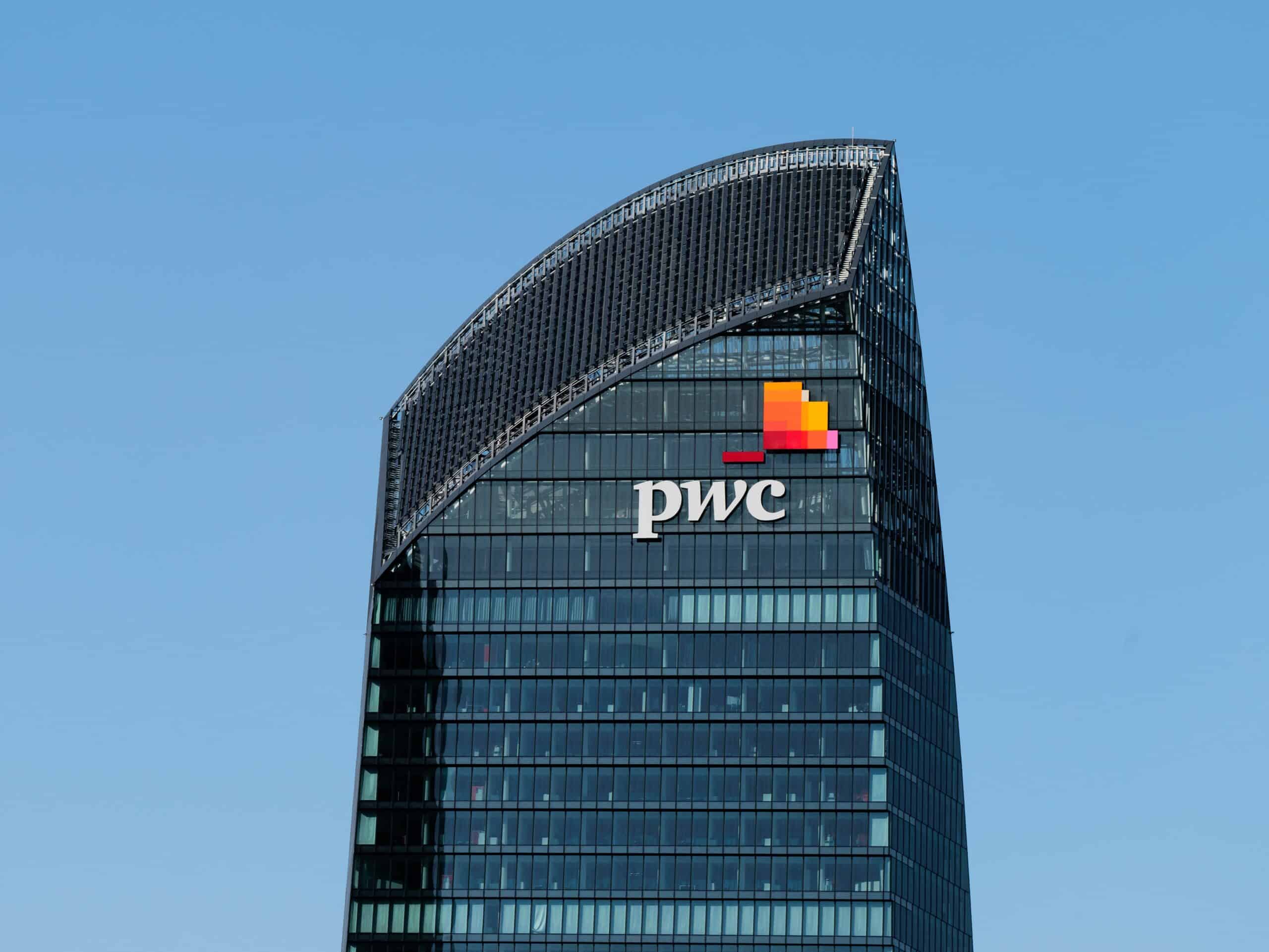 PwC headquarters building in London, UK