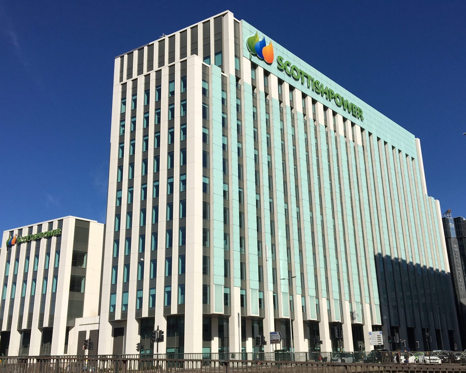 ScottishPower branding representing the energy company involved in a £28 million corporation tax deduction dispute with HMRC.