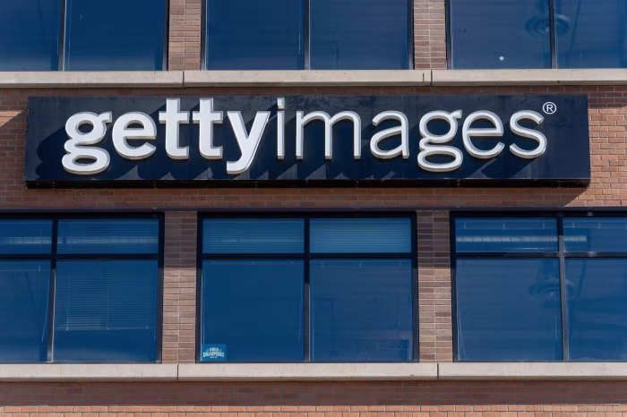 Getty Images corporate offices following the announcement of its proposed $533 million Chapter 11 restructuring.
